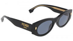 FENDI FE40125I 01V 52 SUNGLASSES