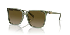 MICHAEL KORS 0MK2197U CANBERRA 394413 Green Gradient Full Rim 56 140 Acetate SUNGLASSES