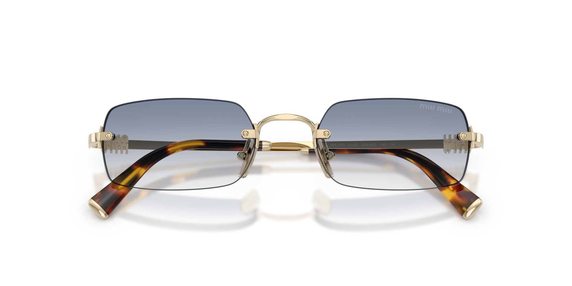 MIU MIU MUB50S ZVN80O 52 SUNGLASSES