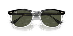 RAYBAN 0RB2398 EAGLEEYE 129431 Green Full Rim 53 145 Acetate SUNGLASSES