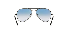 RAYBAN 0RB3025I AVIATOR 00253F Clear Gradient Blue Full Rim 55 135 Metal SUNGLASSES