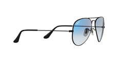 RAYBAN 0RB3025I AVIATOR 00253F Clear Gradient Blue Full Rim 55 135 Metal SUNGLASSES