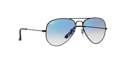 RAYBAN 0RB3025I AVIATOR 00253F Clear Gradient Blue Full Rim 55 135 Metal SUNGLASSES