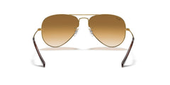 RAYBAN 0RB3025 AVIATOR 001/51 Light Brown Full Rim 62 140 Metal SUNGLASSES