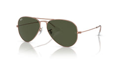 RAYBAN 0RB3025 AVIATOR 920231 Green Full Rim 55 135 Metal SUNGLASSES