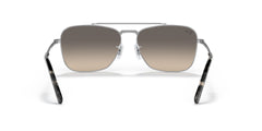 RAYBAN 0RB3636 NEW CARAVAN 003/32 Clear Gradient Grey Full Rim 58 140 Metal SUNGLASSES