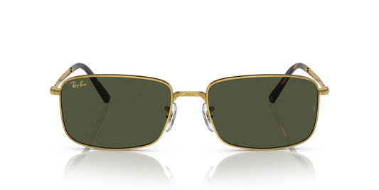 RAYBAN 0RB3717  919631 Green Full Rim 57 145 Metal SUNGLASSES