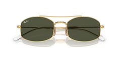 RAYBAN 0RB3719  001/31 Green Full Rim 54 145 Metal SUNGLASSES