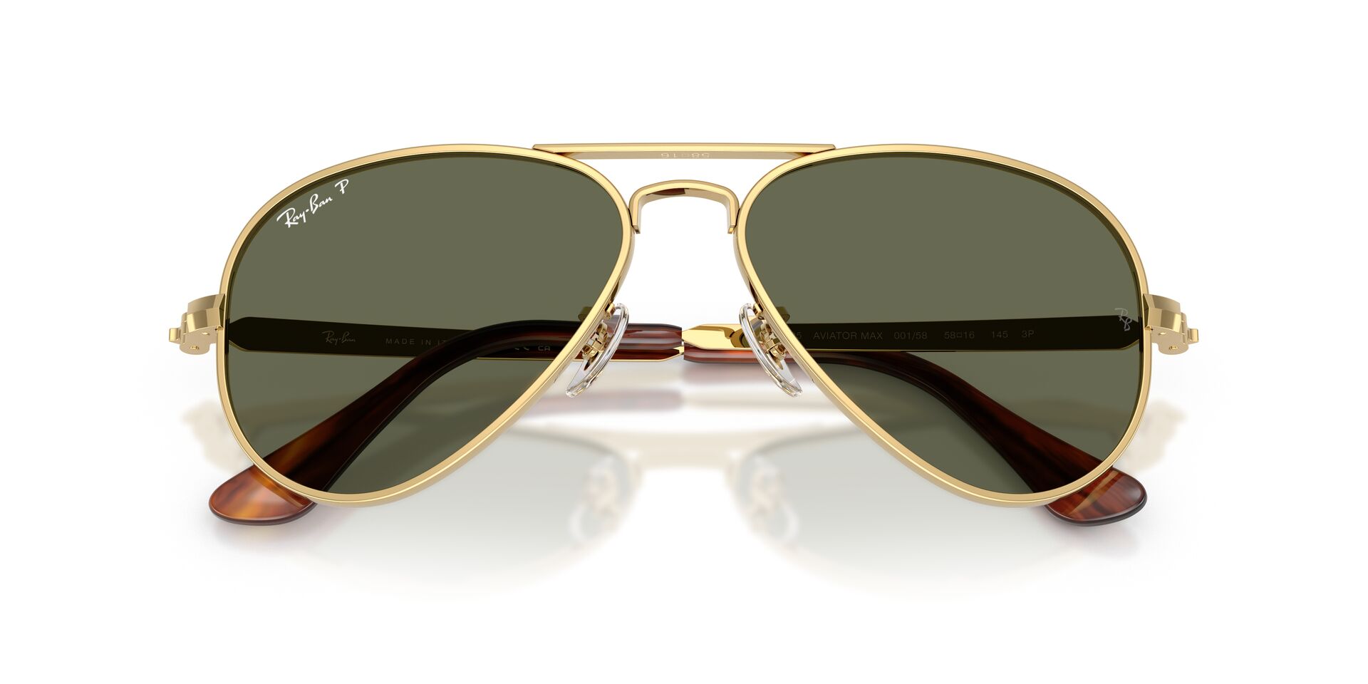RAYBAN RB3925 AVIATOR MAX 001/58 58 SUNGLASSES