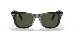 RAYBAN 0RB4105 FOLDING WAYFARER 601 Green Full Rim 50 140 Injected SUNGLASSES