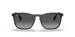 RAYBAN 0RB4187 CHRIS 622/8G Light Grey Gradient Dark Grey Full Rim 54 145 Injected SUNGLASSES