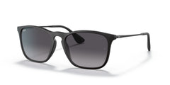 RAYBAN 0RB4187 CHRIS 622/8G Light Grey Gradient Dark Grey Full Rim 54 145 Injected SUNGLASSES