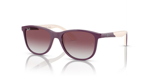 RAYBAN 0RJ9077S  71348G Violet/Grey Full Rim 49 130 Injected SUNGLASSES