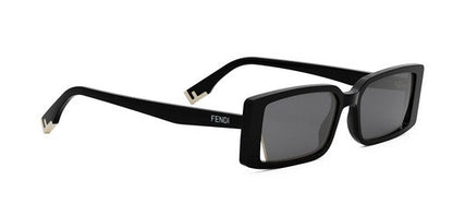 FENDI FE40164I 01A 53 SUNGLASSES