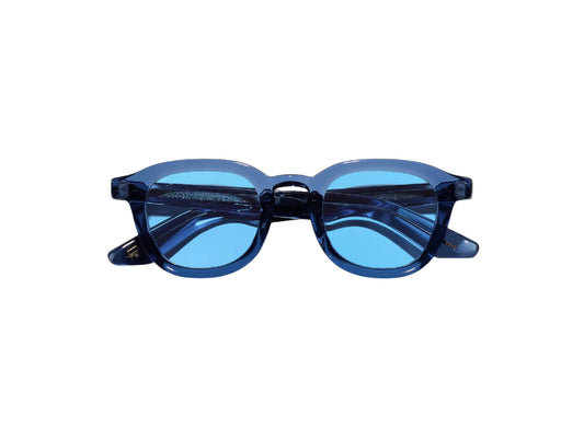 MOSCOT DAHVEN SAPPHIRE 44 SUNGLASSES