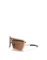 VALENTINO VLS120B V-ROMASK GLD BRN 146 SUNGLASSES