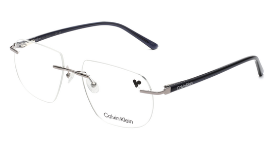 Calvin klein rimless glasses on sale