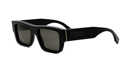 FENDI FE40118I 01A 53 SUNGLASSES