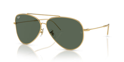 RAYBAN RBR0101S AVIATOR REVERSE 001/VR 59 SUNGLASSES
