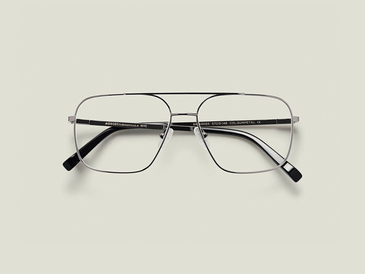 MOSCOT SHTARKER GUNMETAL 57 FRAME