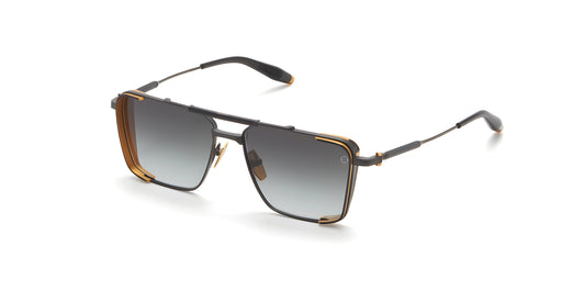 AKONI AKS203E BLK GLD 58 SUNGLASSES