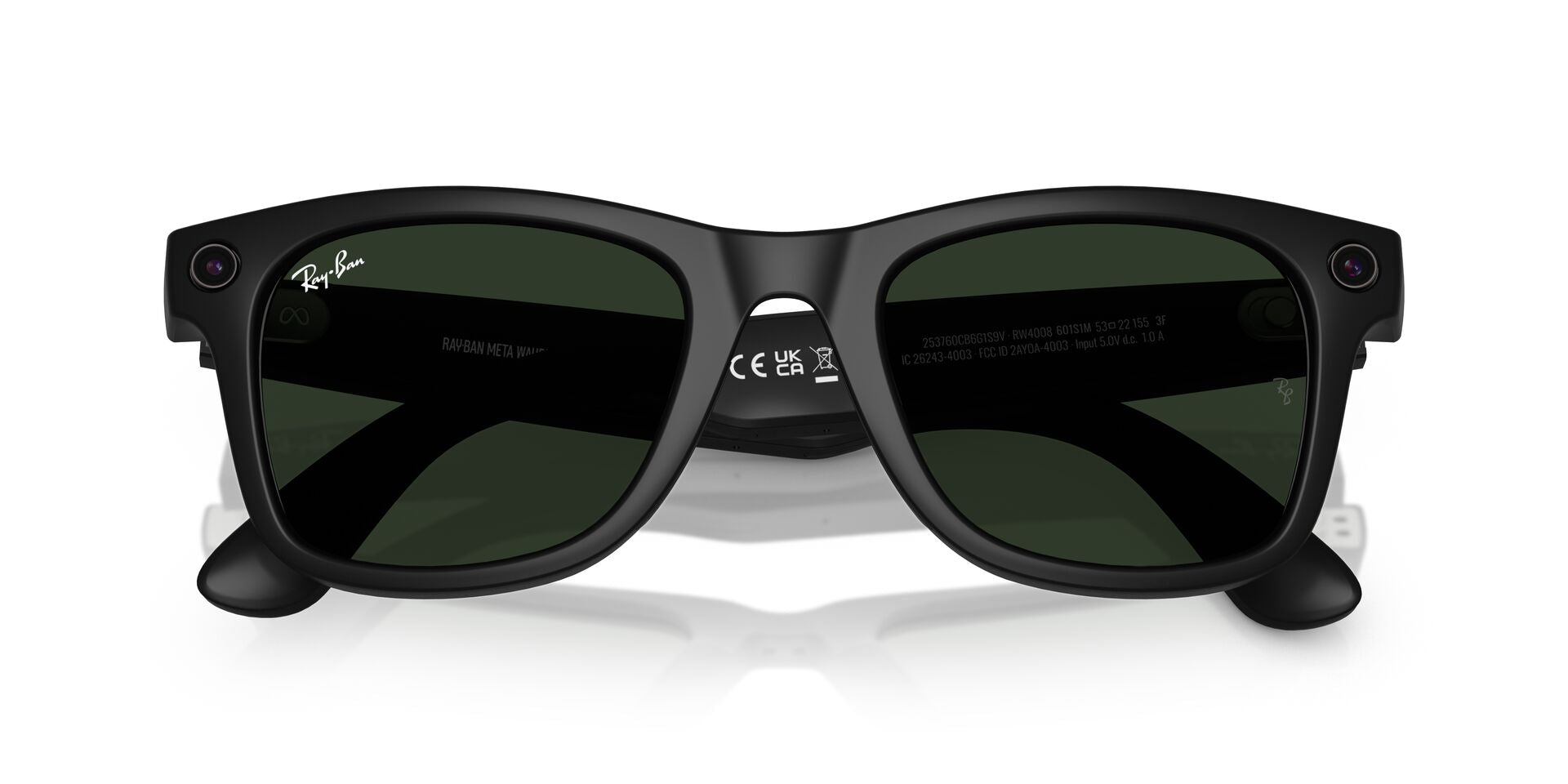 RAYBAN META 0RW4008 GEN 1 601S1M  53 SUNGLASSES