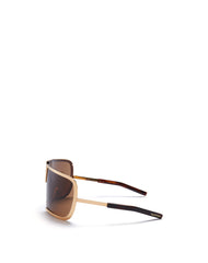 VALENTINO VLS120B V-ROMASK GLD BRN 146 SUNGLASSES