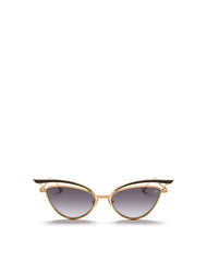 VALENTINO VLS118A GLD BLK 55 SUNGLASSES