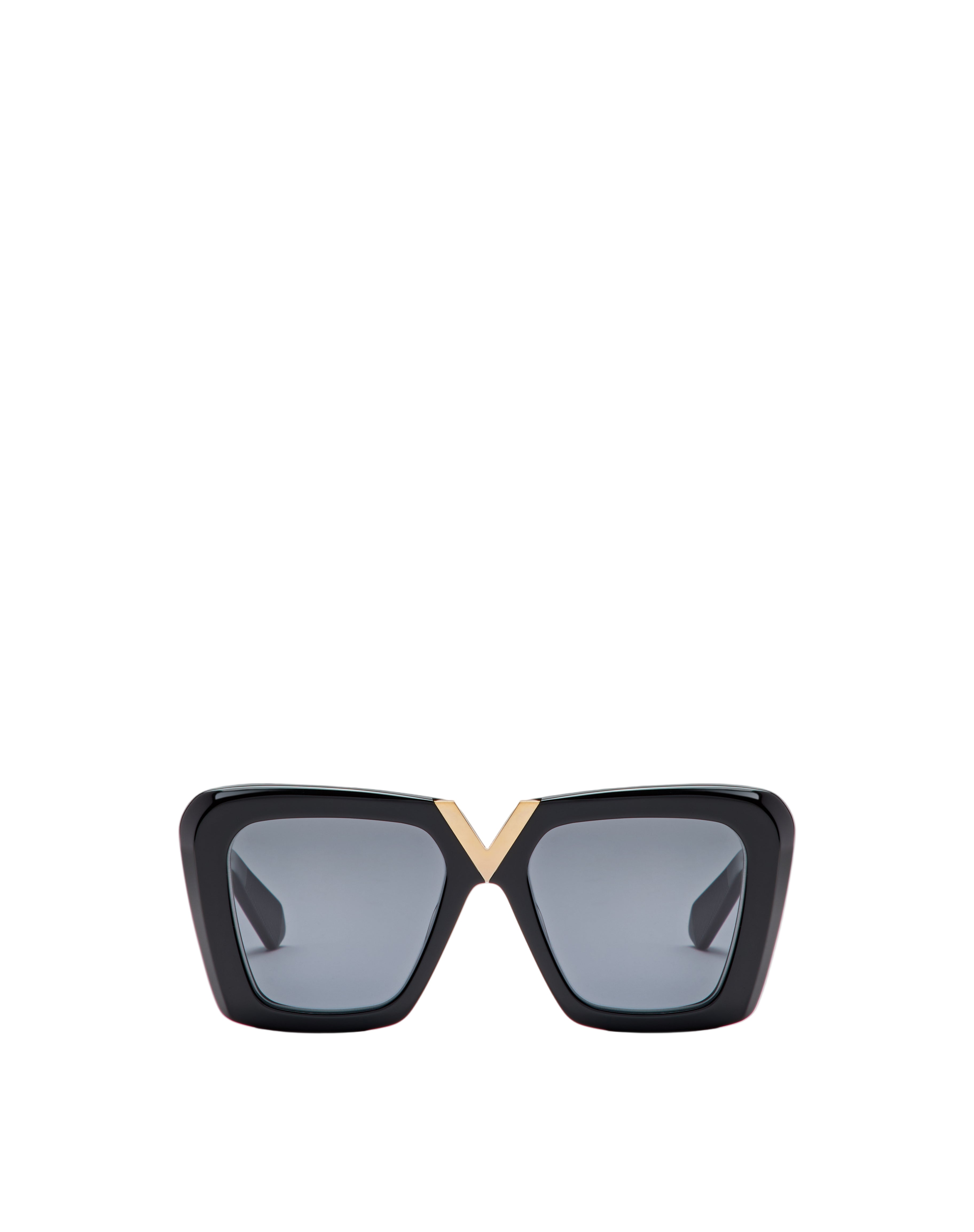 VALENTINO VLS161A V-GOLD II BLK GLD 53 SUNGLASSES