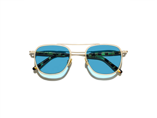 MOSCOT FANAGLE CITRON TORTOISE 53 SUNGLASSES