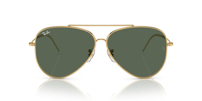 RAYBAN RBR0101S AVIATOR REVERSE 001/VR 59 SUNGLASSES
