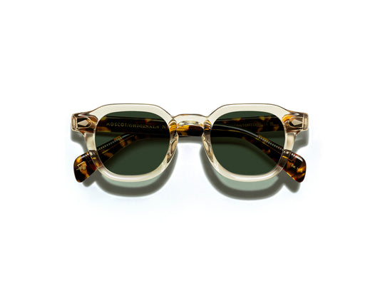 MOSCOT DOLT FLESH TORTOISE 49 SUNGLASSES