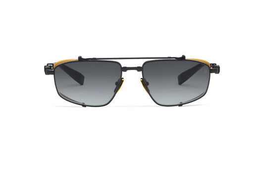 BALMAIN PARIS BPS142E BLK GLD 56 SUNGLASSES