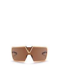 VALENTINO VLS120B V-ROMASK GLD BRN 146 SUNGLASSES