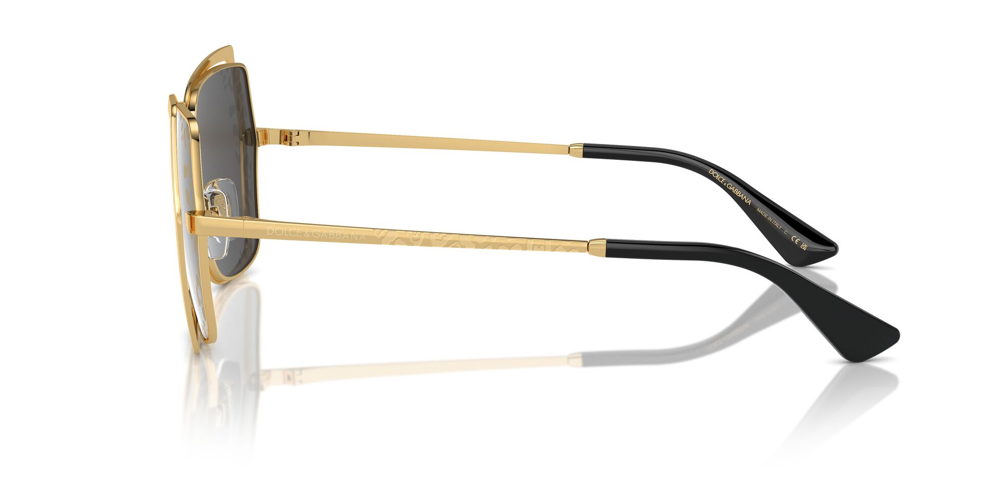 DOLCE & GABBANA DG2306 02/GT 55 SUNGLASSES