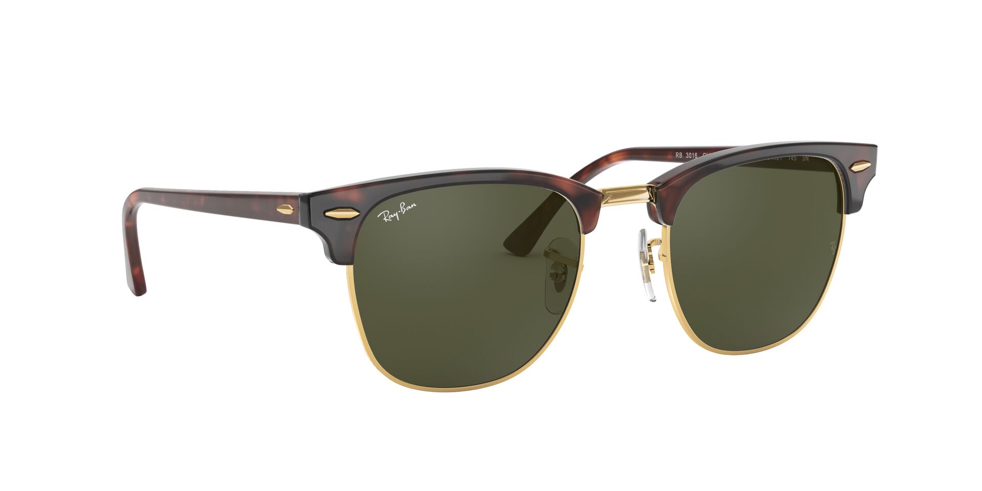 RAYBAN RB3016 CLUBMASTER W0366 51 SUNGLASSES