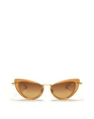 VALENTINO VLS102B GLD BRN 50 SUNGLASSES