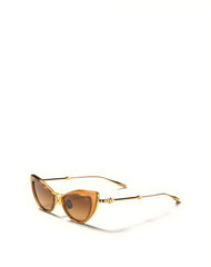 VALENTINO VLS102B GLD BRN 50 SUNGLASSES