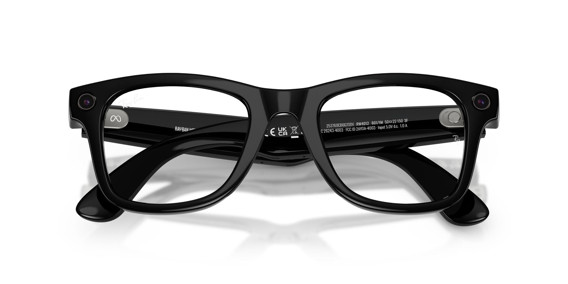 RAYBAN META 0RW4012 WAYFARER GEN 2 601/1M 50 SUNGLASSES