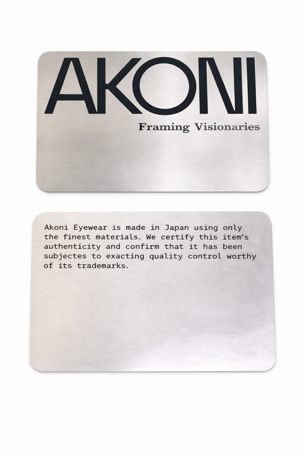 AKONI AKS514D BLAZE BLK BLK 48 SUNGLASSES