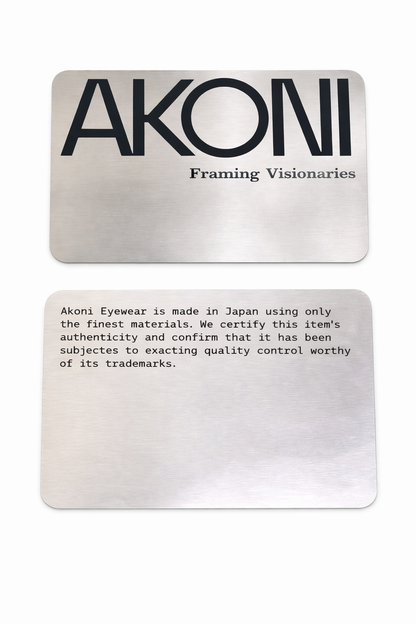 AKONI AKS514D BLAZE BLK BLK 48 SUNGLASSES