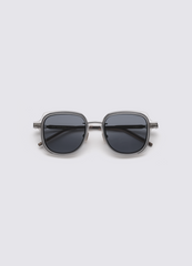 A SOCIETY ARBOR CLIPON BROWN CRYSTAL 50 SUNGLASSES