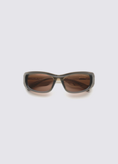 A SOCIETY ARLO OLIVE 55 SUNGLASSES