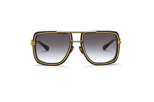 BALMAIN PARIS BPS160A BLK GLD 59 SUNGLASSES