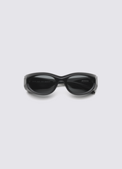 A SOCIETY BAYLOR BLACK 53 SUNGLASSES