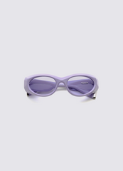 A SOCIETY BAYLOR PURPLE 53 SUNGLASSES