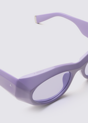 A SOCIETY BAYLOR PURPLE 53 SUNGLASSES