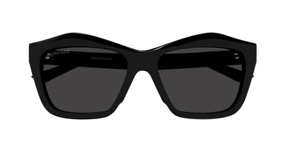 BALENCIAGA BB0216S  001 0002 Full 57 145 Plastic SUNGLASSES