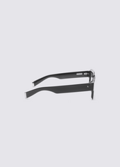 A SOCIETY BLAIR BLACK 52 SUNGLASSES