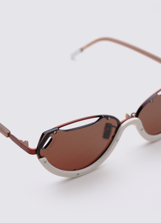 A SOCIETY BLAKE BROWN 63 SUNGLASSES